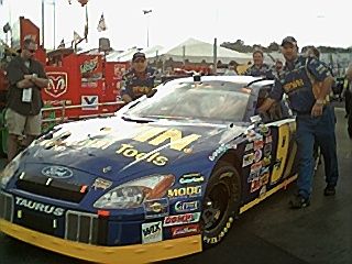 Kurt Bush's car.